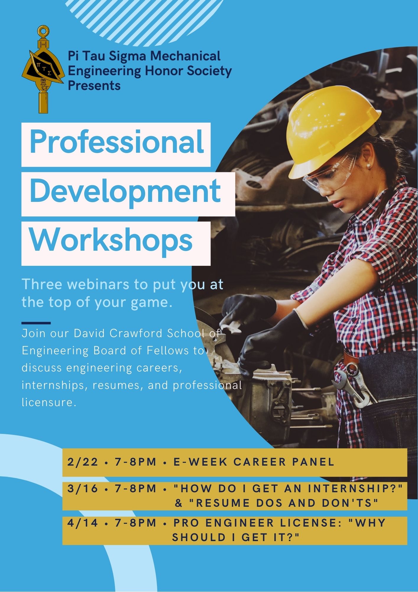Professional Development Workshop flier